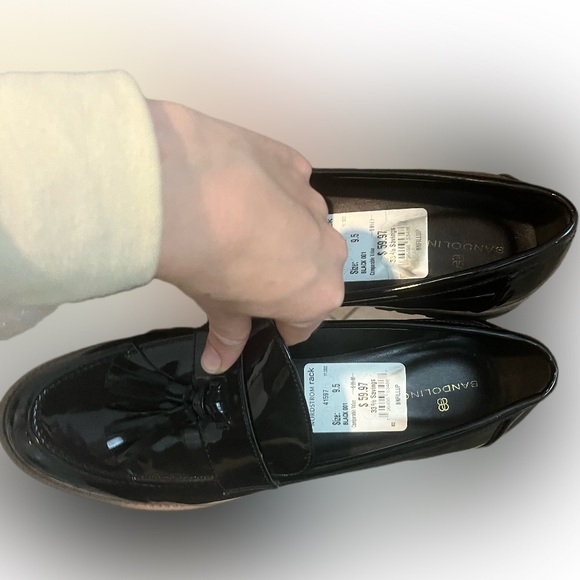 BANDOLINO black tassel loafer. Size 9.5 Woman - Picture 8 of 9